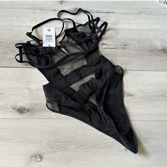 BNWT Bluebella | Orla Mesh Bodysuit | Black | 32C - Picture 5 of 6